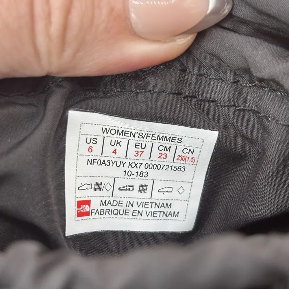 The North Face Women Thermoball Winter‎ Ankle Boots Booties 2017 Quilted 6 EUC